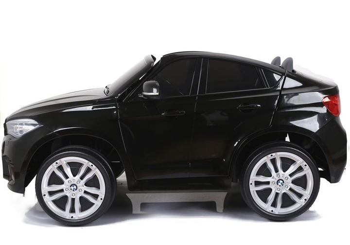Samochód elektryczny dla dzieci Lean Toys BMW X6M Czarny (5902808155171) - obraz 11