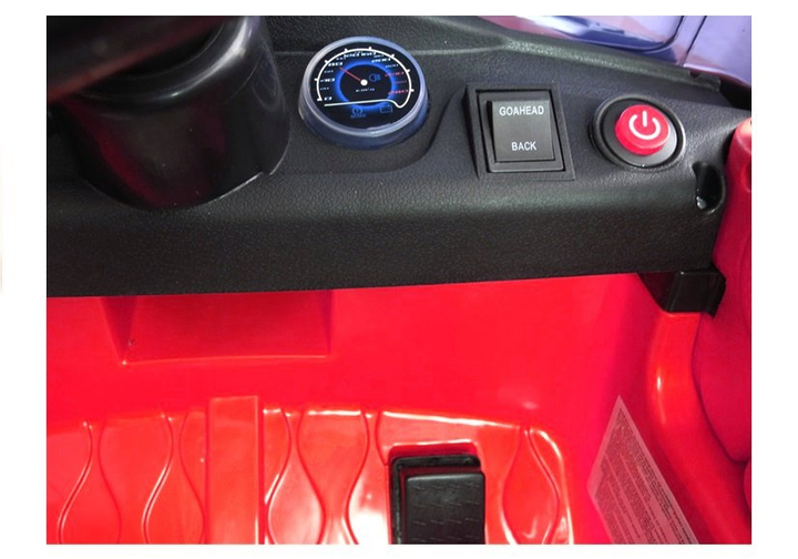 Samochód elektryczny dla dzieci Lean Toys HL1638 Czerwony (5902808155065) - obraz 13