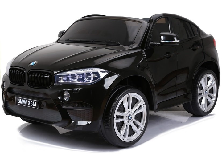 Samochód elektryczny dla dzieci Lean Toys BMW X6M Czarny (5902808155171) - obraz 14