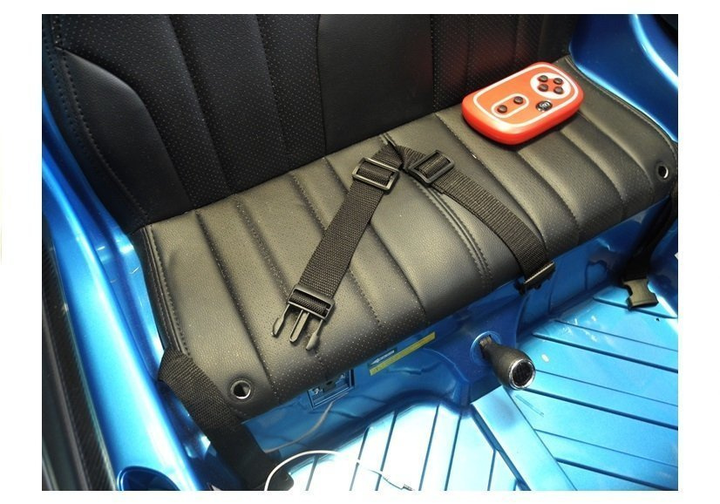 Samochód elektryczny dla dzieci Lean Toys BMW X6M lakierowany Niebieski (5902808155225) - obraz 5