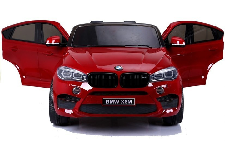 Samochód elektryczny dla dzieci Lean Toys BMW X6M lakierowany Czerwony (5902808155218) - obraz 15