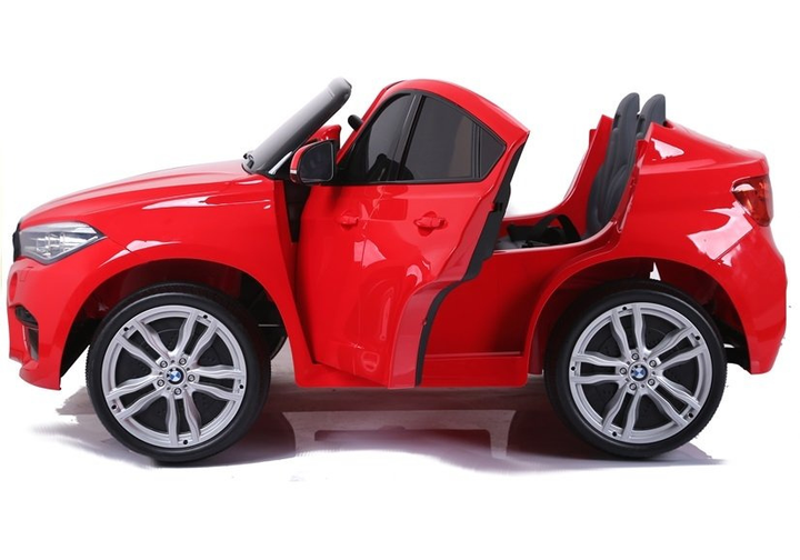 Samochód elektryczny dla dzieci Lean Toys BMW X6M Czerwony (5902808155195) - obraz 18