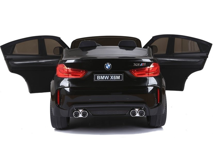 Samochód elektryczny dla dzieci Lean Toys BMW X6M lakierowany Czarny (5902808155201) - obraz 19