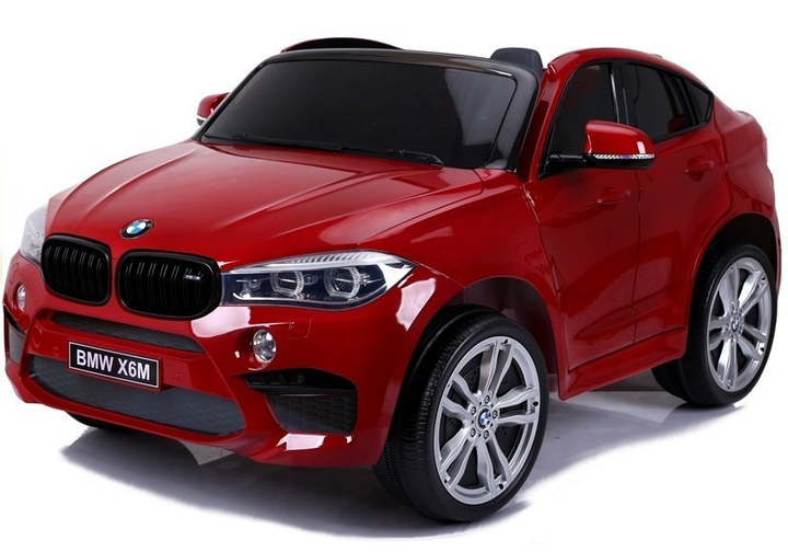 Samochód elektryczny dla dzieci Lean Toys BMW X6M lakierowany Czerwony (5902808155218) - obraz 17