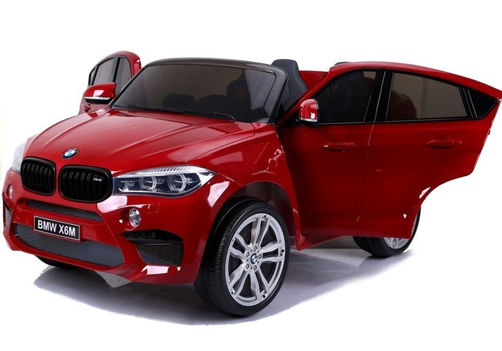 Samochód elektryczny dla dzieci Lean Toys BMW X6M lakierowany Czerwony (5902808155218) - obraz 18