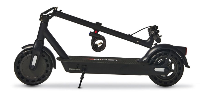 Eлектросамокат Rider R10 CROSS Чорний (5907518378513) - зображення 14