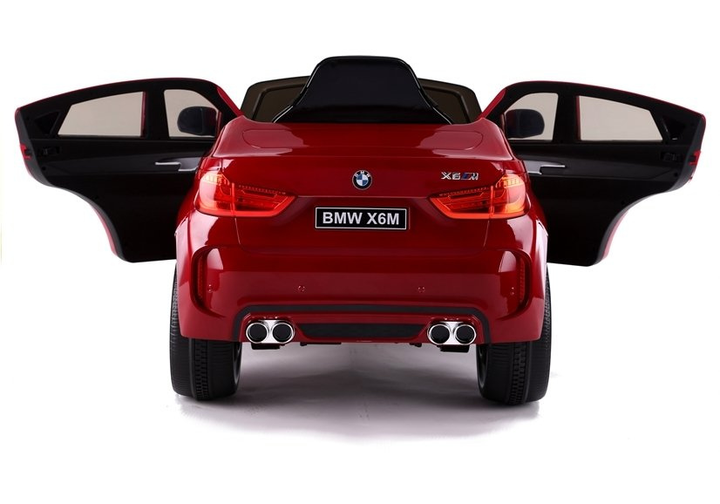Електромобіль для дітей Lean Toys BMW X6 лакований Червоний (5902808157052) - зображення 7