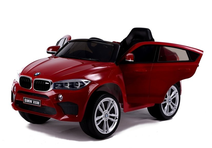 Електромобіль для дітей Lean Toys BMW X6 лакований Червоний (5902808157052) - зображення 10