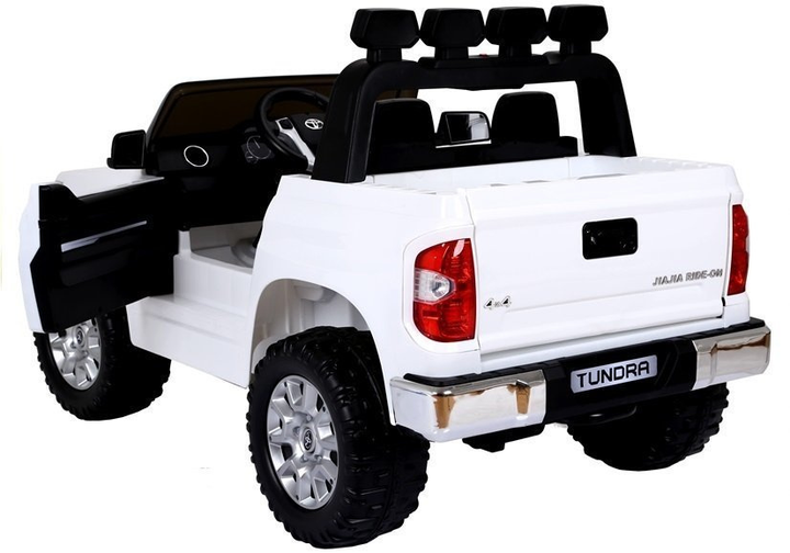 Samochód elektryczny dla dzieci Lean Toys Toyota Tundra Biały (5902808158622) - obraz 8