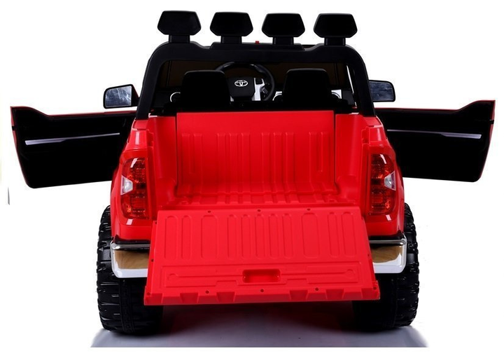 Samochód elektryczny dla dzieci Lean Toys Toyota Tundra Czerwony (5902808158639) - obraz 5