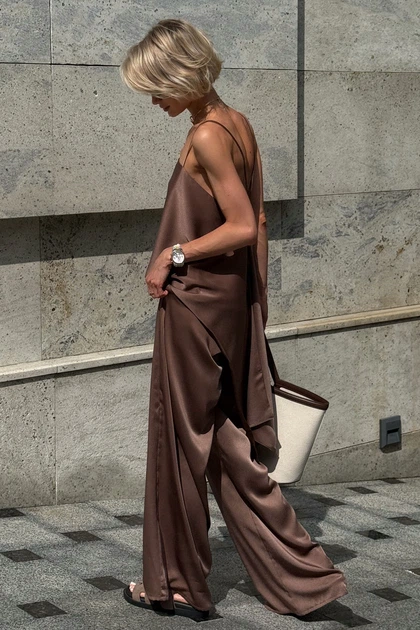 Костюм Jadone Fashion Сингл L шоколад - изображение 3