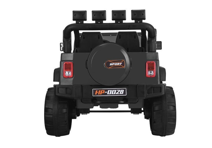 Samochód elektryczny dla dzieci Lean Toys Jeep HP012 Czarny (5902808159414) - obraz 6