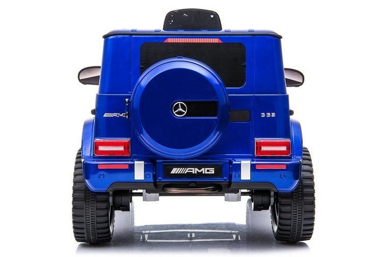 Samochód elektryczny dla dzieci Lean Toys Mercedes G63 AMG lakierowany Niebieski (5902808158929) - obraz 9