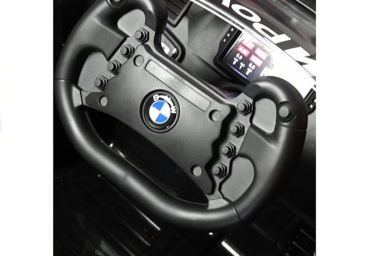 Електромобіль для дітей Lean Toys BMW M6 GT3 Чорний (5902808159469) - зображення 3