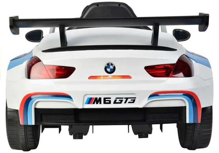Samochód elektryczny dla dzieci Lean Toys BMW M6 GT3 Biały (5902808159452) - obraz 10