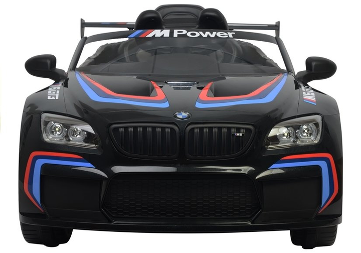 Електромобіль для дітей Lean Toys BMW M6 GT3 Чорний (5902808159469) - зображення 12
