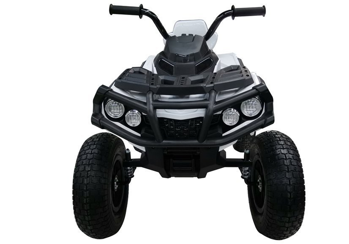 Квадроцикл електричний для дітей Lean Toys BDM0906 Білий (5907625581127) - зображення 4