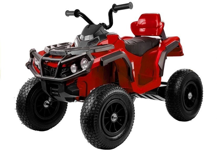 Квадроцикл електричний для дітей Lean Toys BDM0906 Червоний (5907625581110) - зображення 12