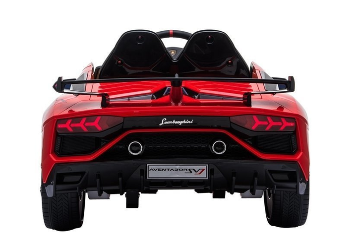 Samochód elektryczny dla dzieci Lean Toys Lamborghini Aventador Czerwony (5907625581158) - obraz 6
