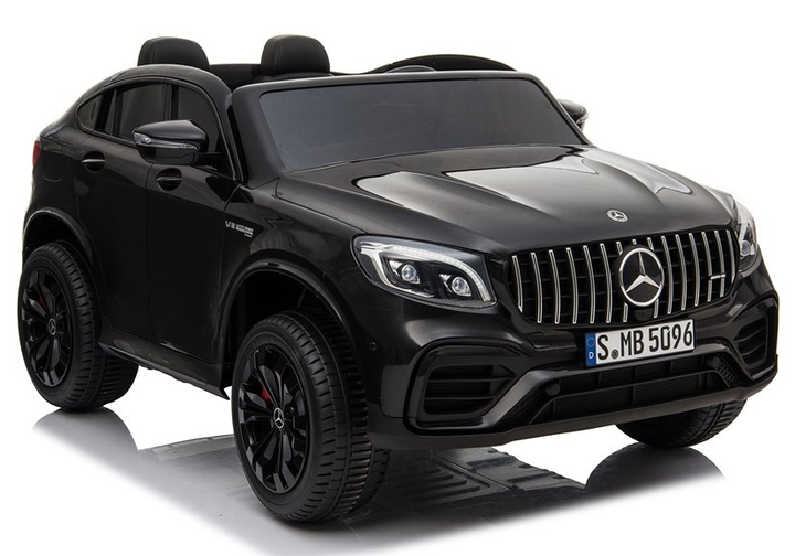Електромобіль для дітей Lean Toys Mercedes GLC 63S MP4 лакований Чорний (5907625581257) - зображення 1
