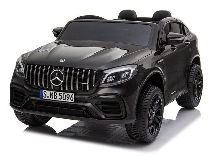 Електромобіль для дітей Lean Toys Mercedes GLC 63S MP4 лакований Чорний (5907625581257) - зображення 10