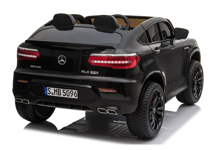 Електромобіль для дітей Lean Toys Mercedes GLC 63S MP4 лакований Чорний (5907625581257) - зображення 14