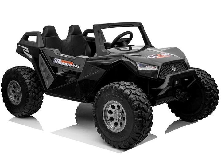 Електромобіль для дітей Lean Toys SX1928 4x4 лакований Чорний (5908275992660) - зображення 1