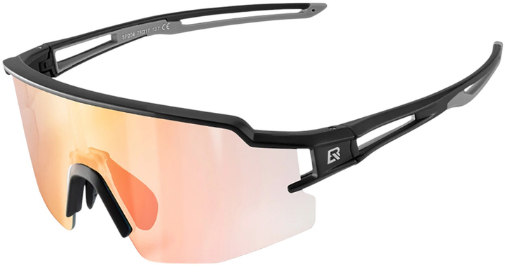 Окуляри велосипедні Rockbros 10179BK Black (5907769373244) - зображення 1