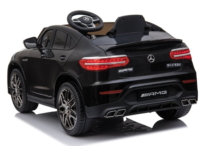 Samochód elektryczny dla dzieci Lean Toys Mercedes GLC 63S QLS-5688 4x4 Czarny (5908275992622) - obraz 6