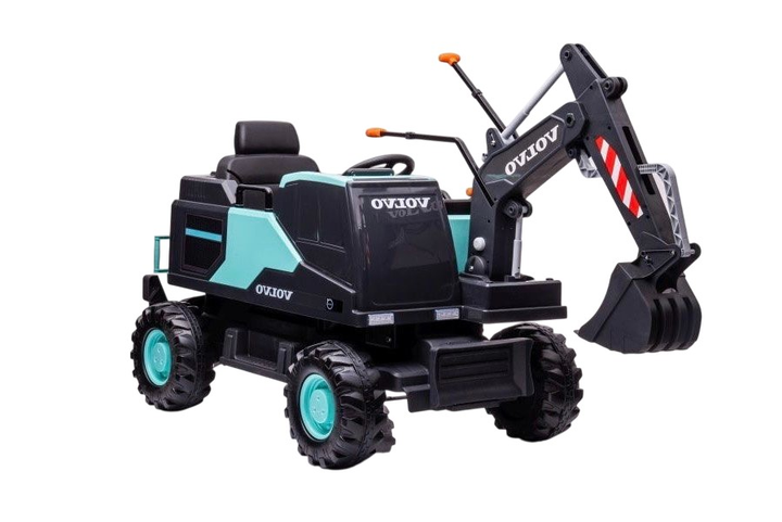 Koparka na akumulator Lean Toys Volvo DK-VE888 Niebieska (5904665994450) - obraz 1