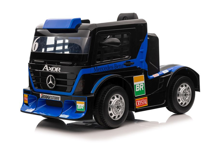 Samochód elektryczny dla dzieci Lean Toys Mercedes XMX622 Granatowy (5907625581646) - obraz 4