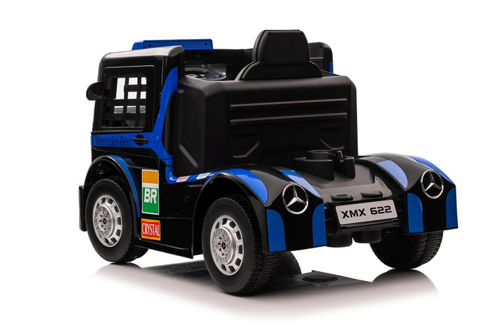 Samochód elektryczny dla dzieci Lean Toys Mercedes XMX622 Granatowy (5907625581646) - obraz 5