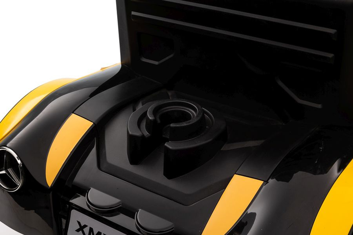 Samochód elektryczny dla dzieci Lean Toys Mercedes XMX622 Żółty (5907625581684) - obraz 5
