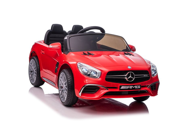 Samochód elektryczny dla dzieci Lean Toys Mercedes SL65 S lakierowany Czerwony (5907625581721) - obraz 5