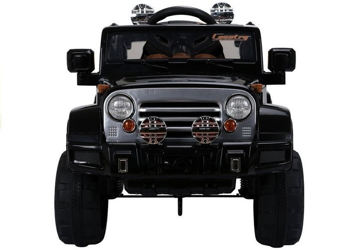 Електромобіль для дітей Lean Toys Jeep JJ245 Чорний (5907625581875) - зображення 4