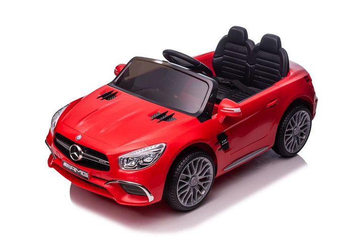 Samochód elektryczny dla dzieci Lean Toys Mercedes SL65 S lakierowany Czerwony (5907625581721) - obraz 6