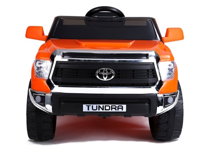 Електромобіль для дітей Lean Toys Toyota Tundra JJ2125 лакований Оранжевий (5907625582674) - зображення 2