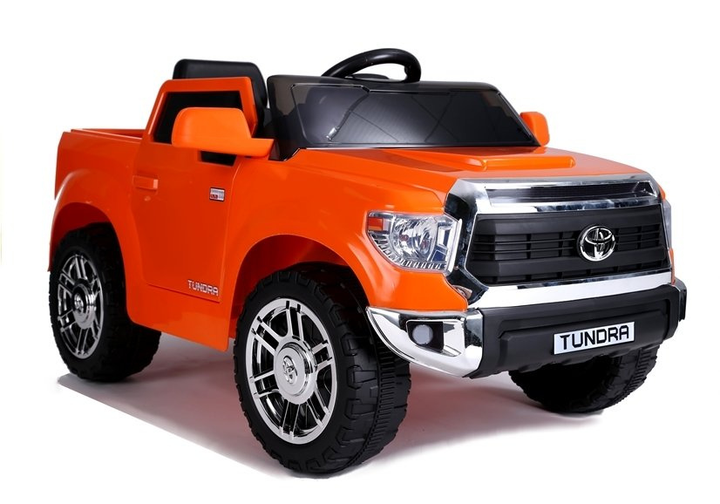Електромобіль для дітей Lean Toys Toyota Tundra JJ2125 лакований Оранжевий (5907625582674) - зображення 9