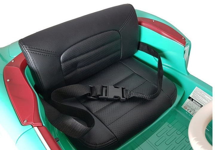 Електромобіль для дітей Lean Toys BMW Retro лакований Зелений (5907625583299) - зображення 3