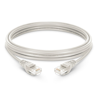 LAN кабель патч-корд HX 0058 CAT 5E 5м білий Aurora - Фото 2 LAN кабель патч-корд HX 0058 CAT 5E 5м білий Aurora - изображение 2
