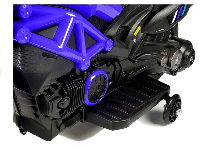 Електромотоцикл для дітей Lean Toys GTM1188 Синій (5907625584531) - зображення 4