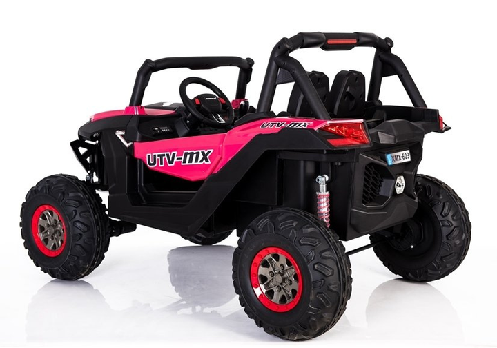 Електромобіль для дітей Lean Toys Jeep XMX603 Рожевий (5903802459401) - зображення 9