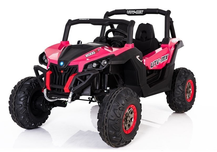 Електромобіль для дітей Lean Toys Jeep XMX603 Рожевий (5903802459401) - зображення 10