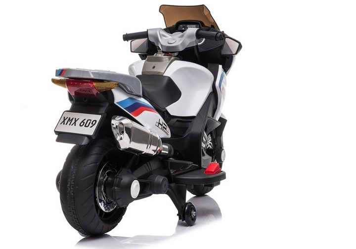 Motocykl elektryczny dla dzieci Lean Toys XMX609 Biały (5908275990031) - obraz 4