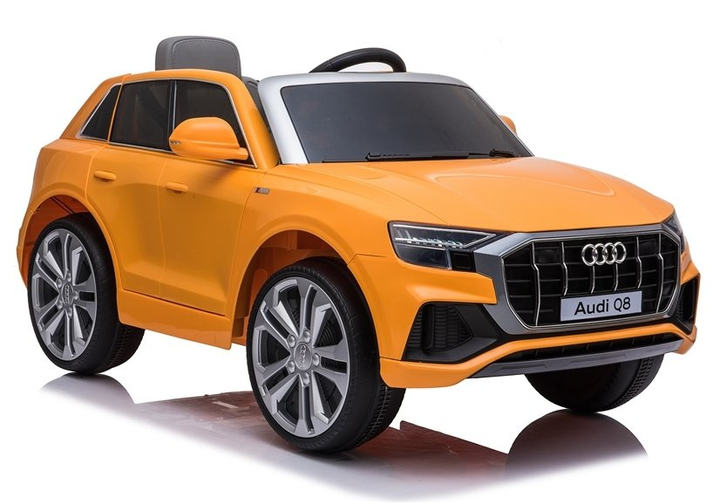 Samochód elektryczny dla dzieci Lean Toys Audi Q8 JJ2066 lakierowany Żółty (5903802452051) - obraz 7
