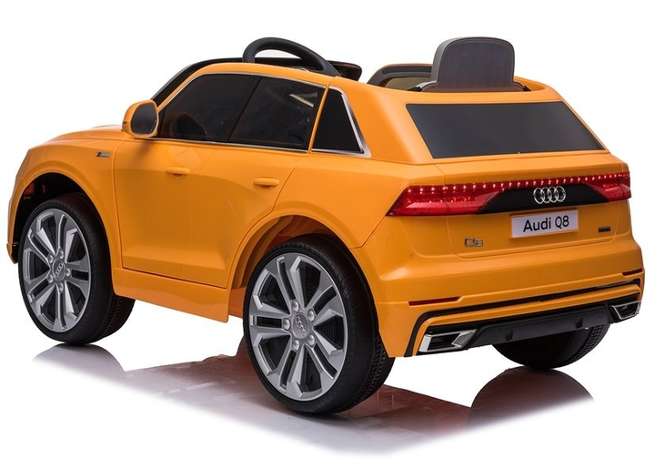 Samochód elektryczny dla dzieci Lean Toys Audi Q8 JJ2066 lakierowany Żółty (5903802452051) - obraz 15