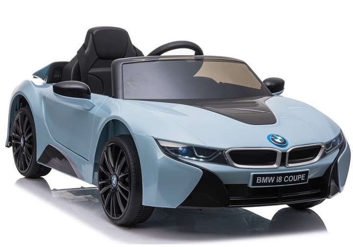 Samochód elektryczny dla dzieci Lean Toys BMW I8 JE1001 Niebieski (5907625589963) - obraz 6