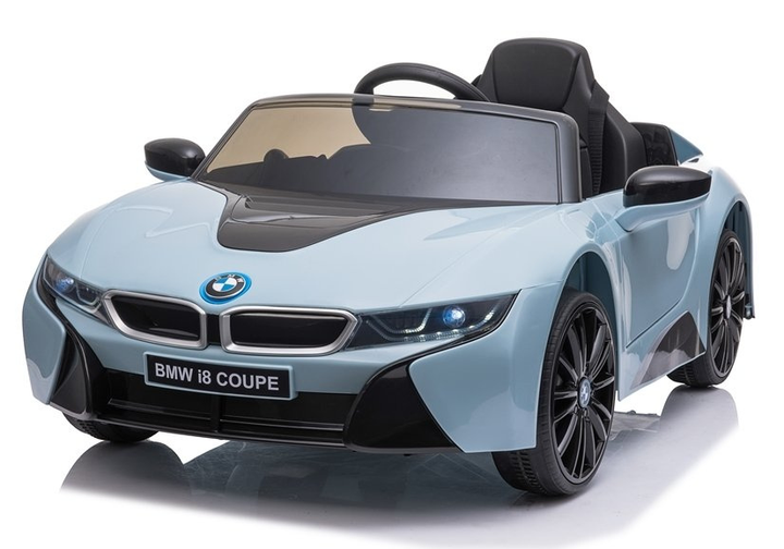Samochód elektryczny dla dzieci Lean Toys BMW I8 JE1001 Niebieski (5907625589963) - obraz 8