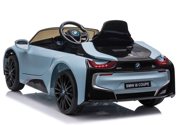 Samochód elektryczny dla dzieci Lean Toys BMW I8 JE1001 Niebieski (5907625589963) - obraz 10