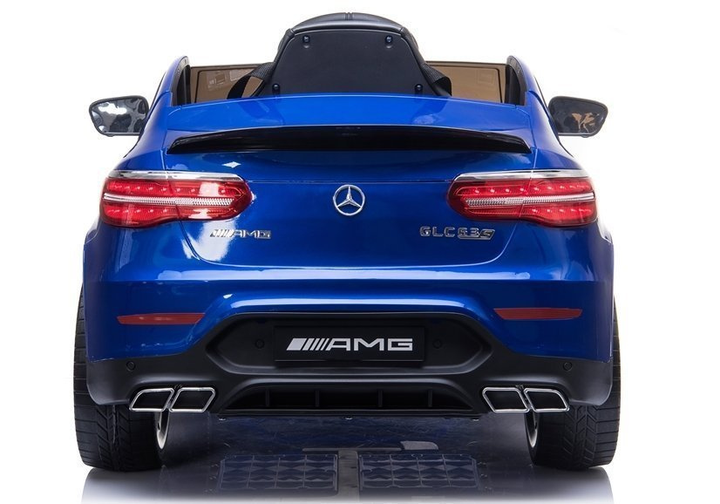 Електромобіль для дітей Lean Toys Mercedes GLC 63S QLS-5688 4x4 лакований Синій (5908275992561) - зображення 9
